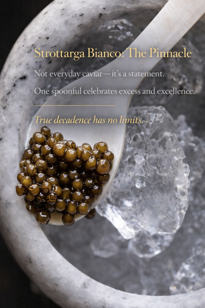The Stratos Bianco White Gold Caviar